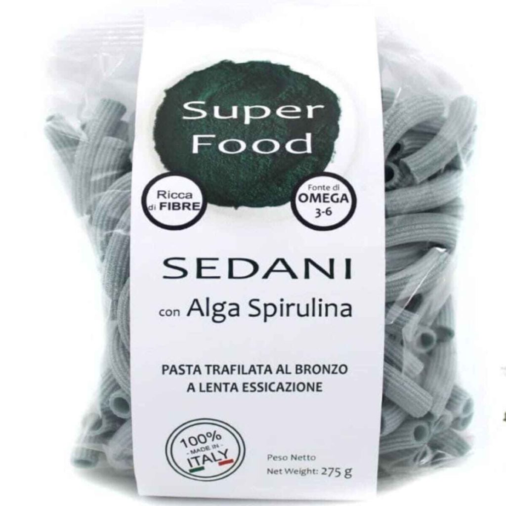 Spirulina bronze drawn pasta 275gr